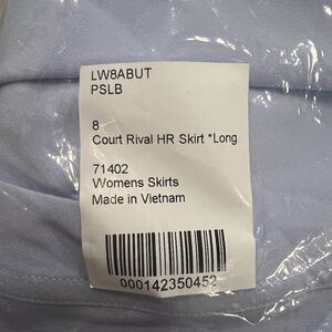 Lululemon Court Rival High-Rise Skirt *Long